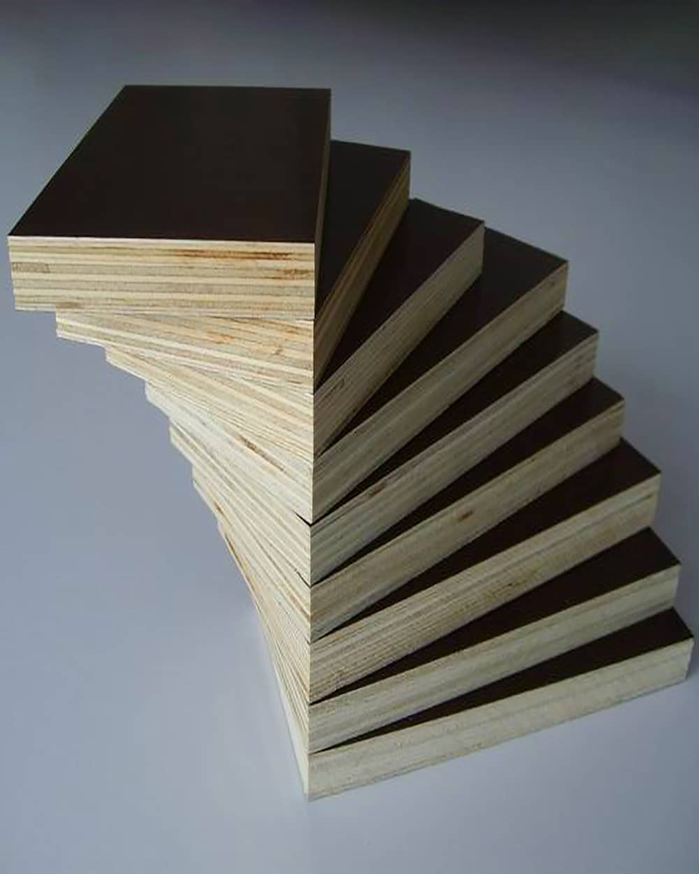 Laminated plywood coated with PVC sheet with in one or both sides.
